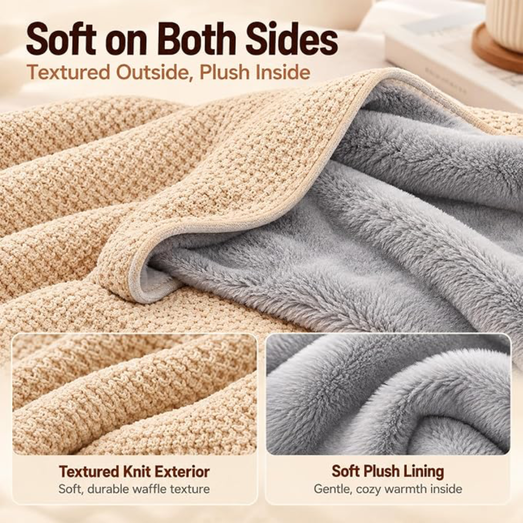 Close-ups of the textured exterior and plush velvet lining