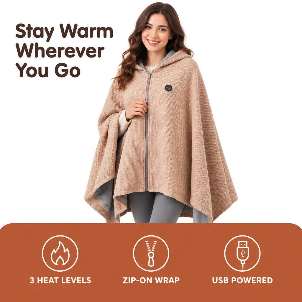 CozyKind™ Heated Wearable Blanket Wrap