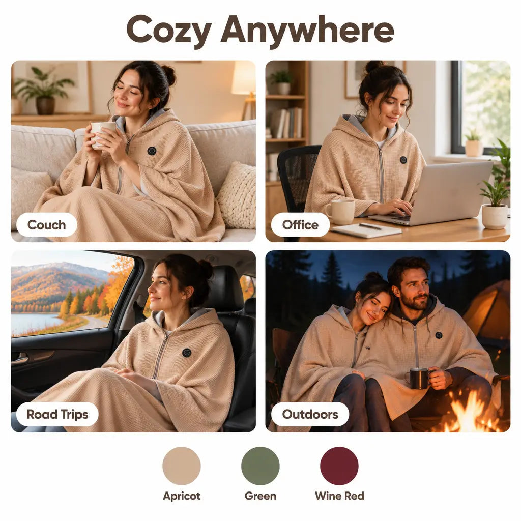 CozyKind™ Heated Wearable Blanket Wrap