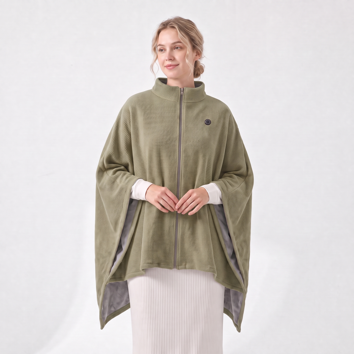Green Heated Wearable Wrap